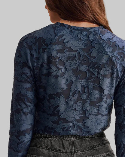 Cecelia Floral Long Sleeve Tee