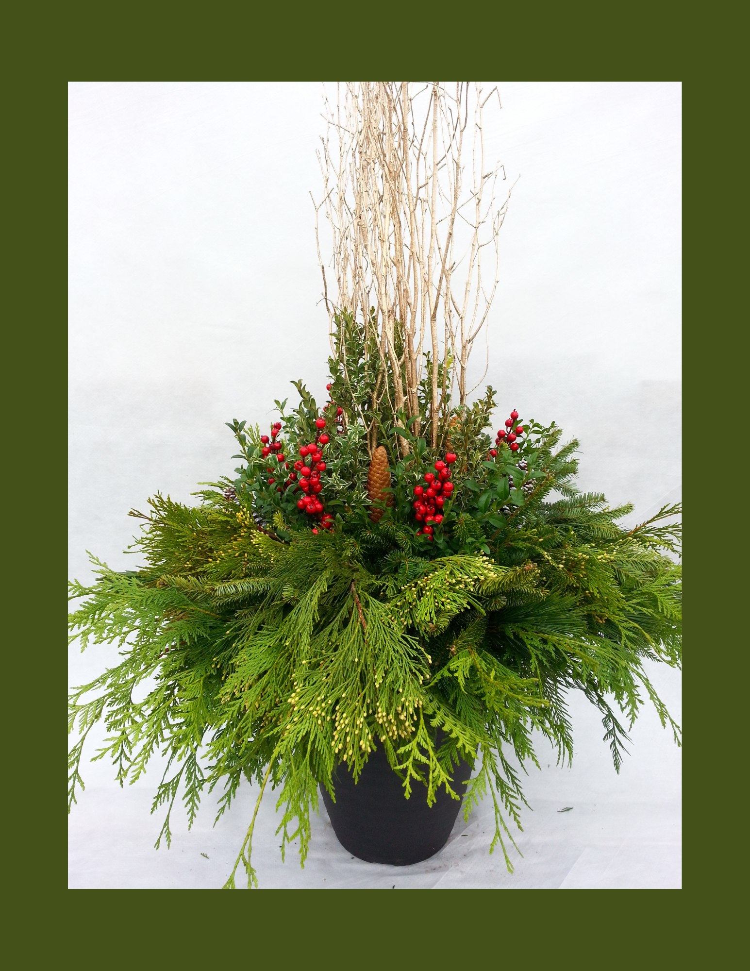 Winter Arrangement Workshop December 1 @12PM