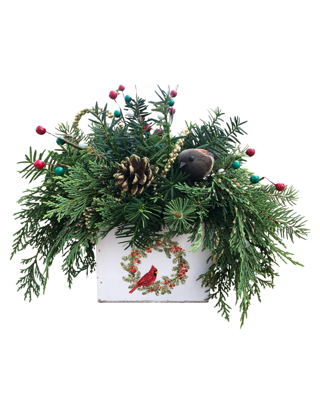2025 Cardinal centrepiece workshop December 7