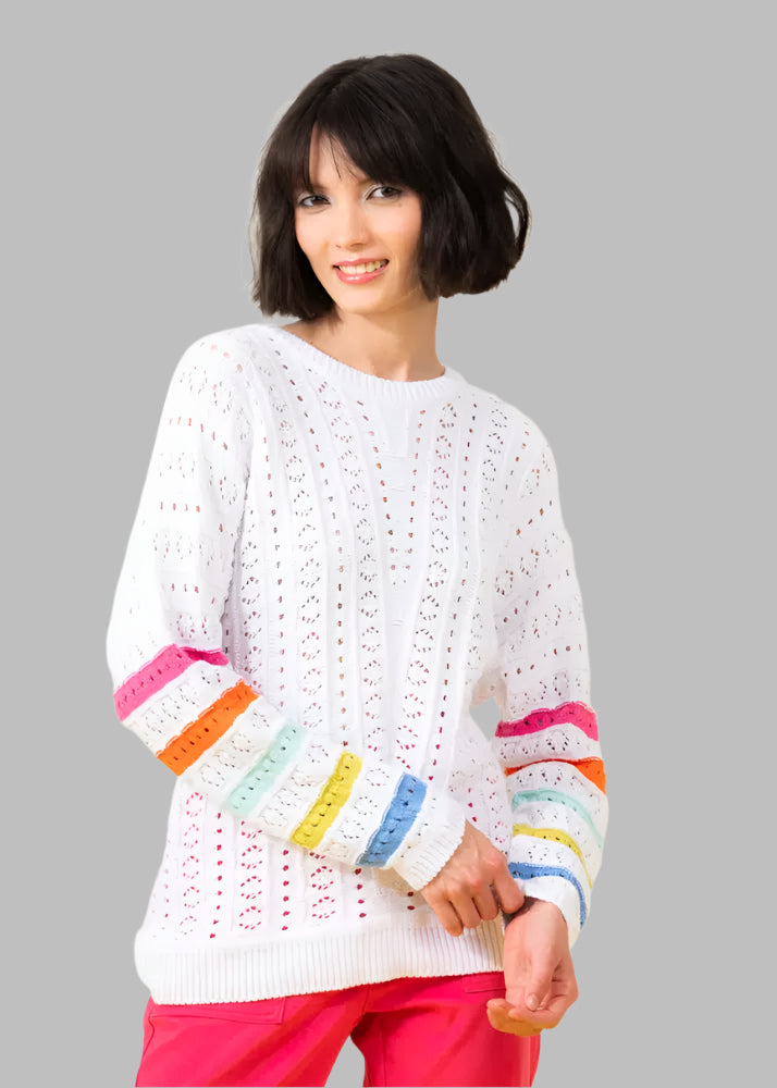 Elana Wang Top Sweater