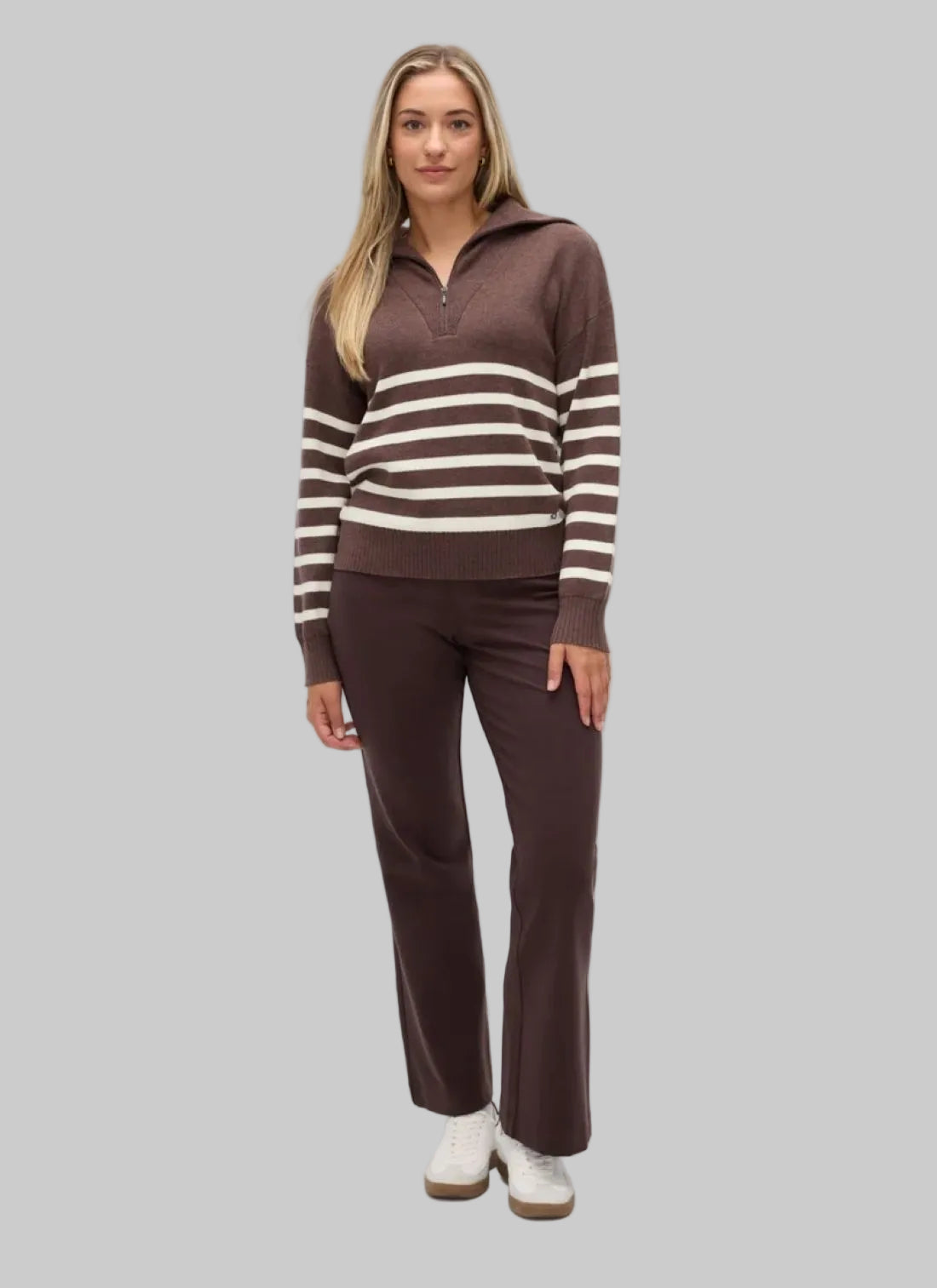Zina Half-Zip Sweater