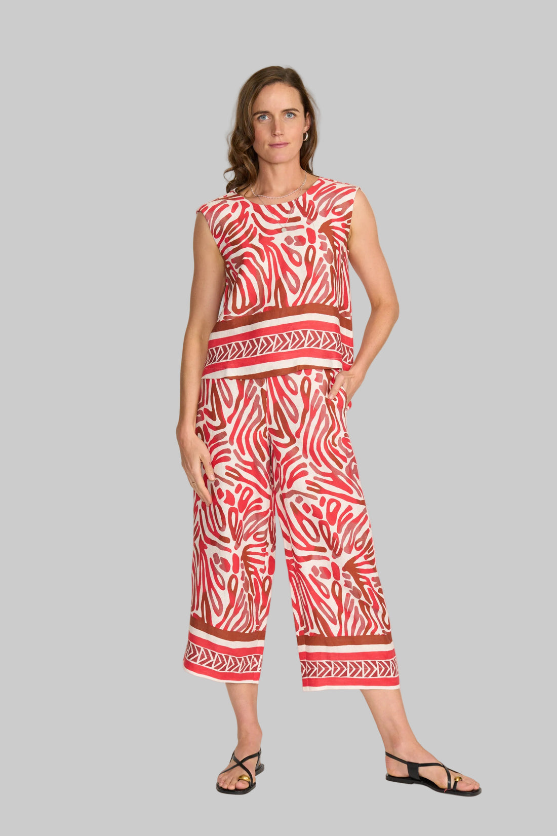 Natural Prowl Linen Pants