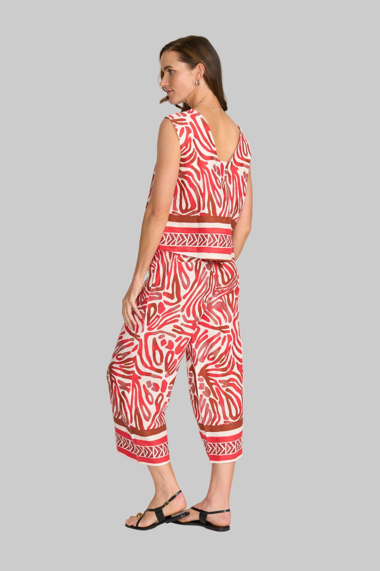 Natural Prowl Linen Pants