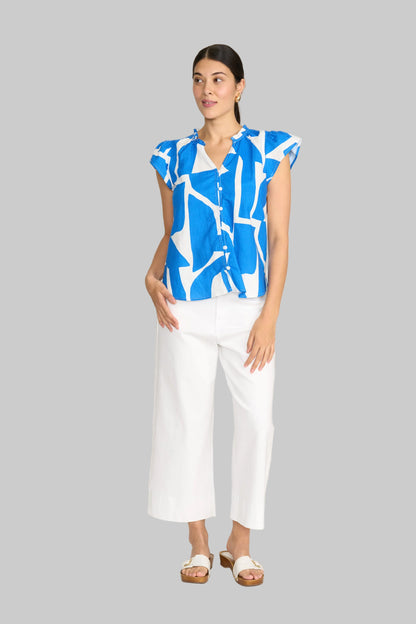 As A Button Blouse
