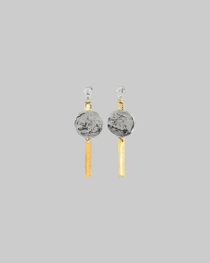 Doria Two-Tone Earrings