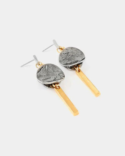 Doria Two-Tone Earrings