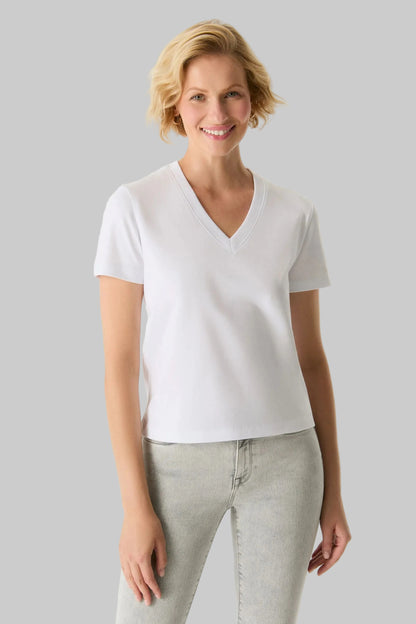 Greta V Neck Short Sleeve T shirt