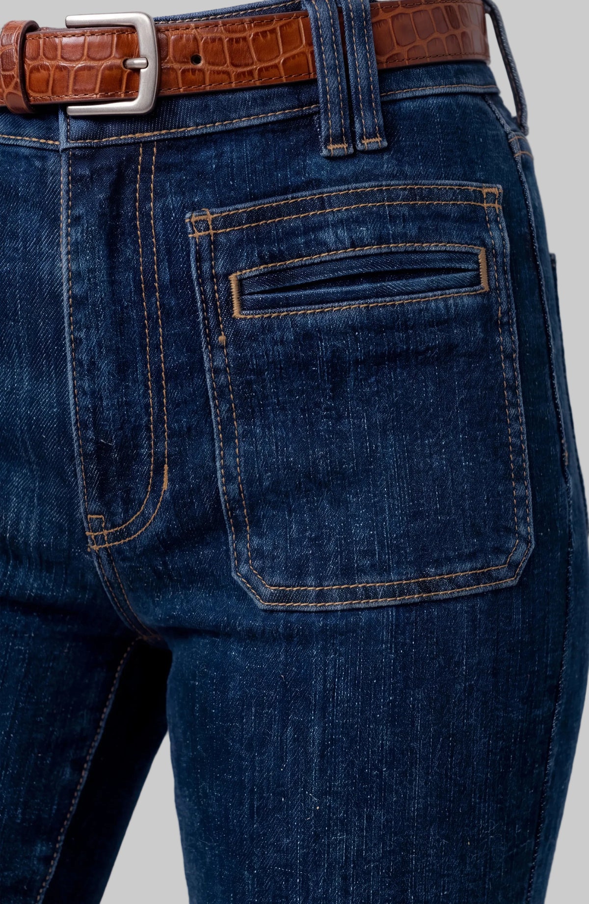 Hannah Flare W/Vintage Patch Pockets