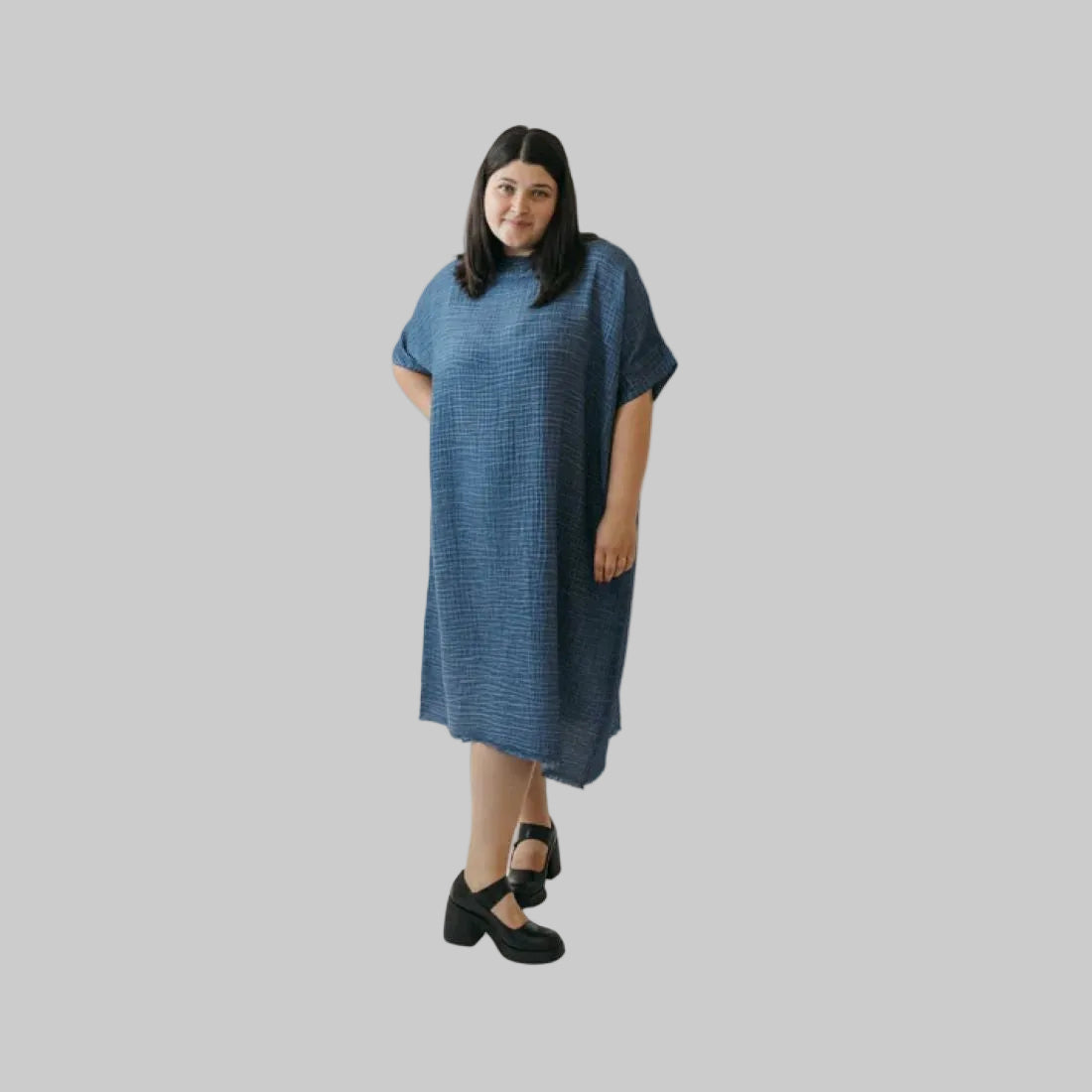 Crinkle Balloon Dress