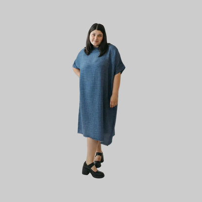 Crinkle Balloon Dress