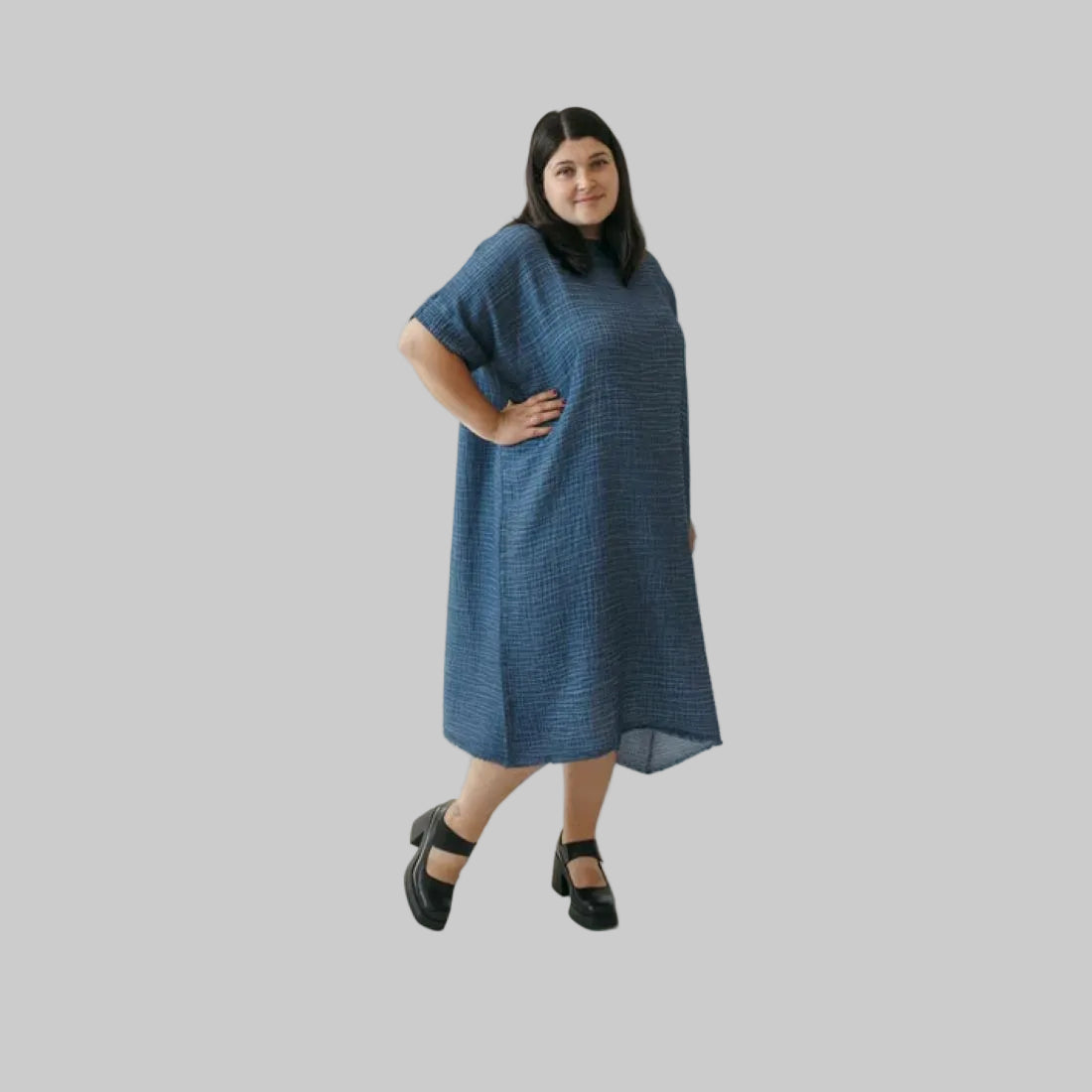 Crinkle Balloon Dress