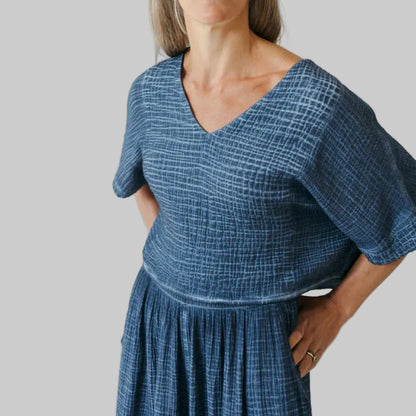 Crinkle Crop Top