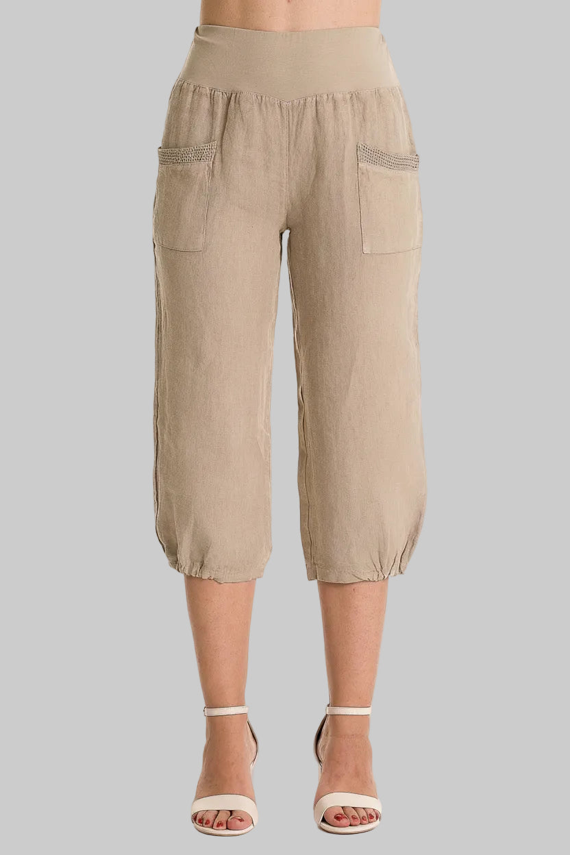 French Linen Capris
