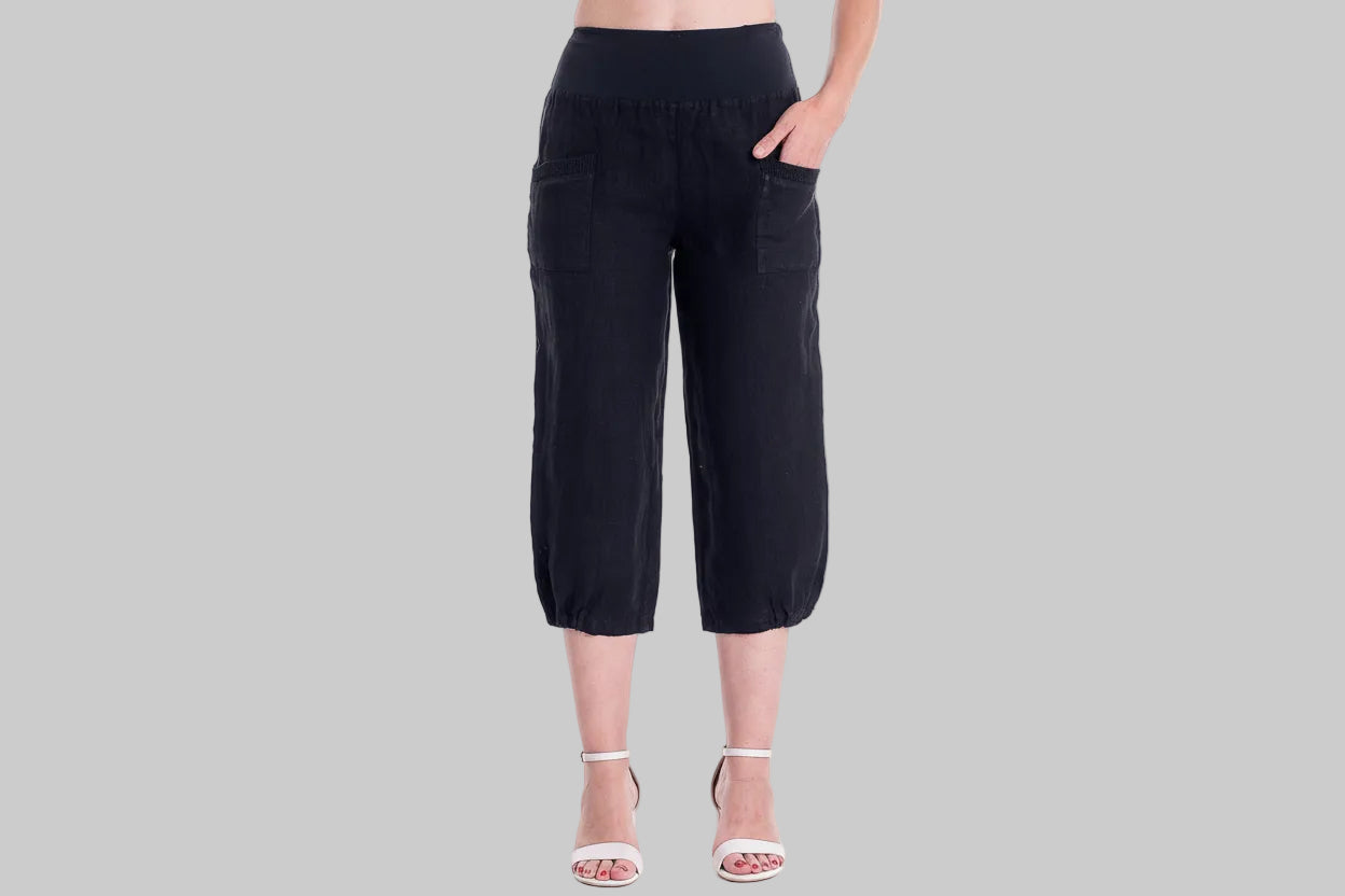 French Linen Capris