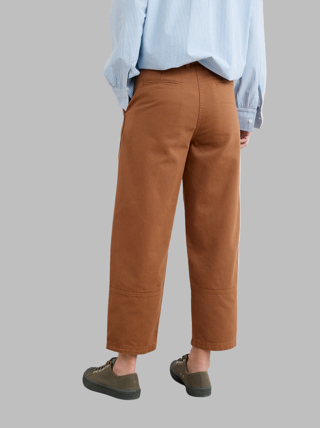 Painted Forms Organic Barrel Leg Trousers