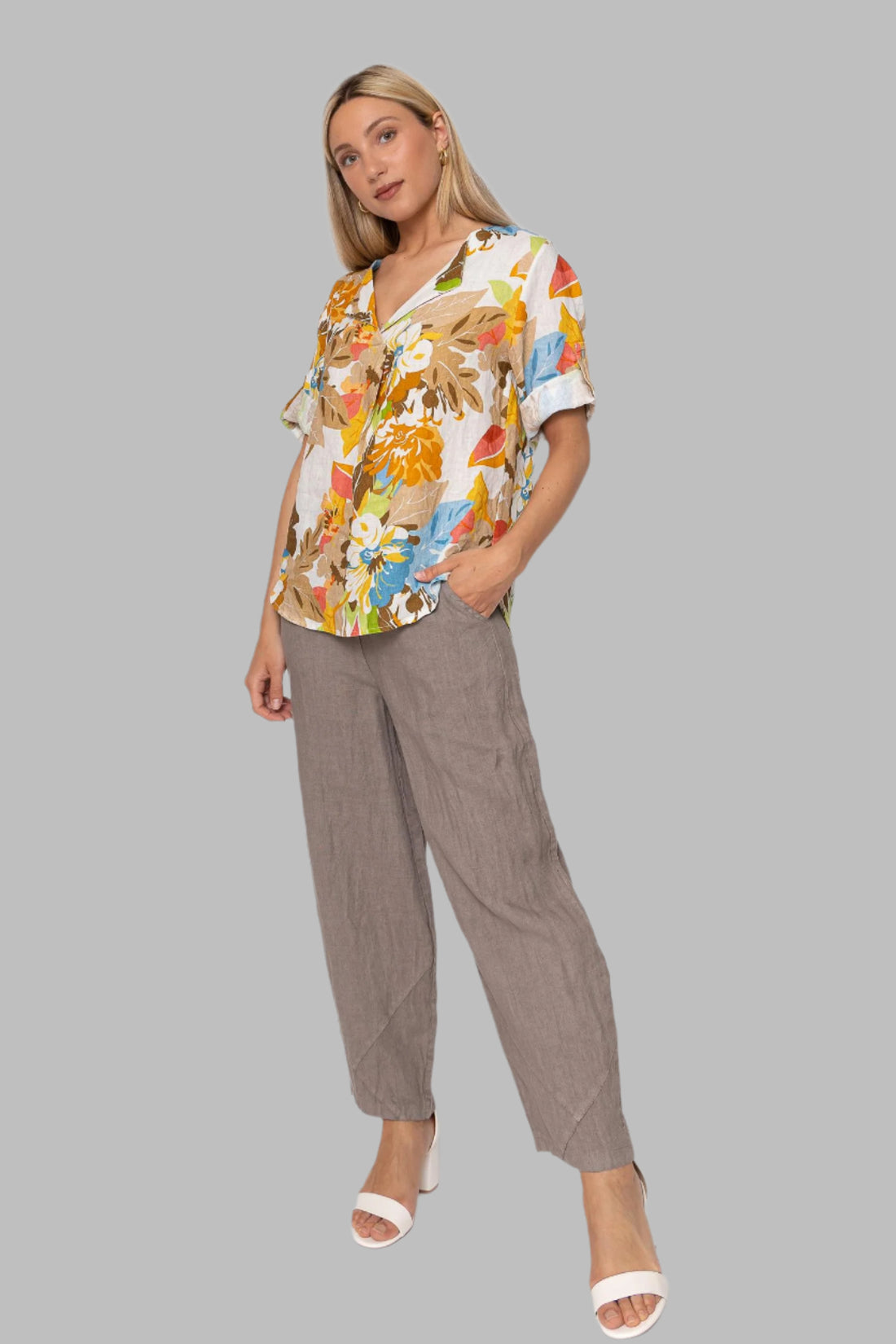 French Linen Blouse