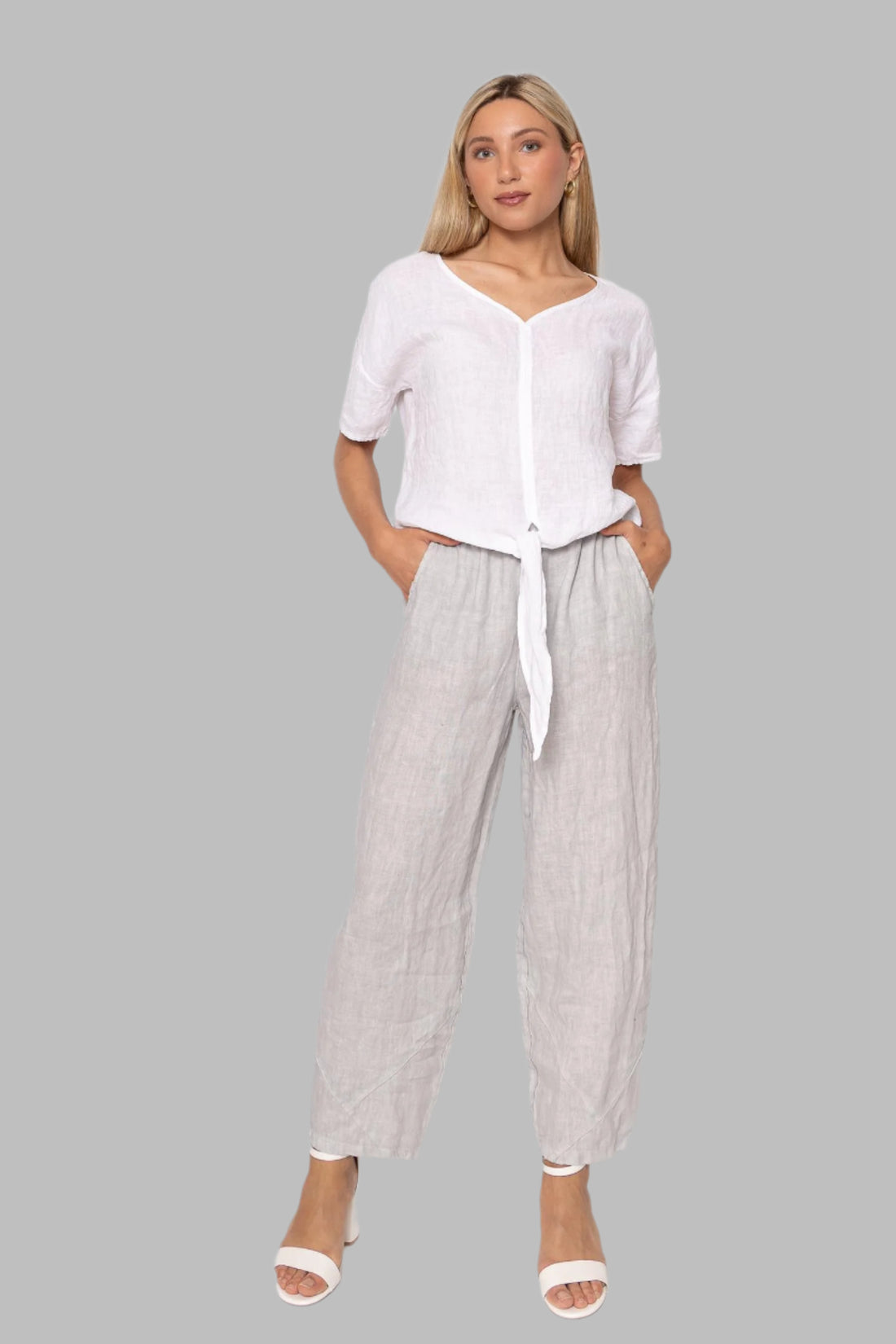 French Linen Blouse