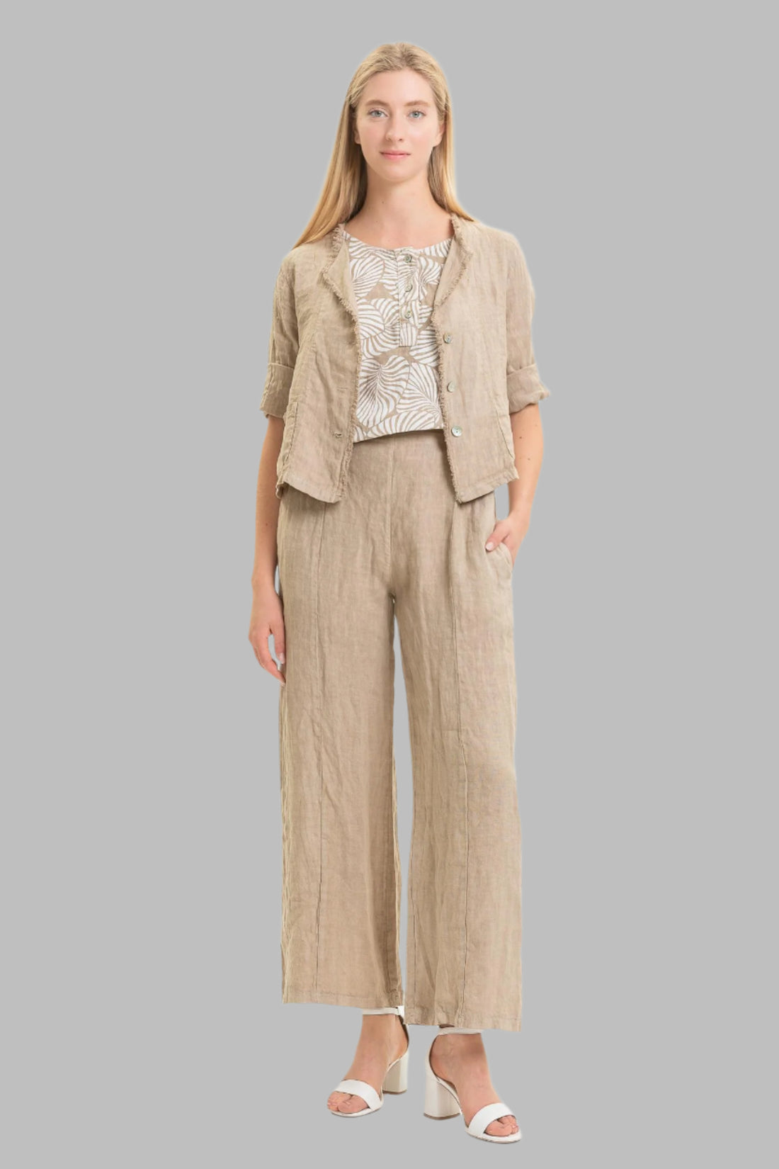 French Linen Jacket