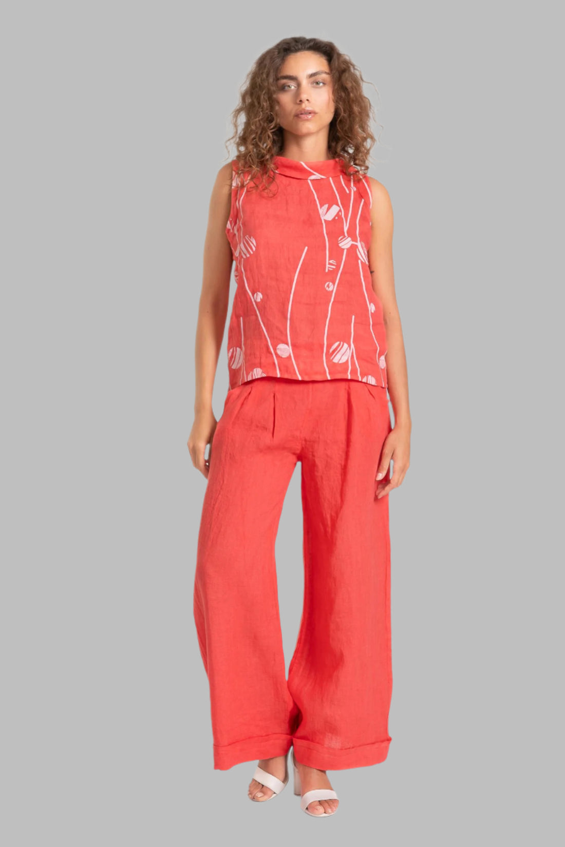 French Linen Top