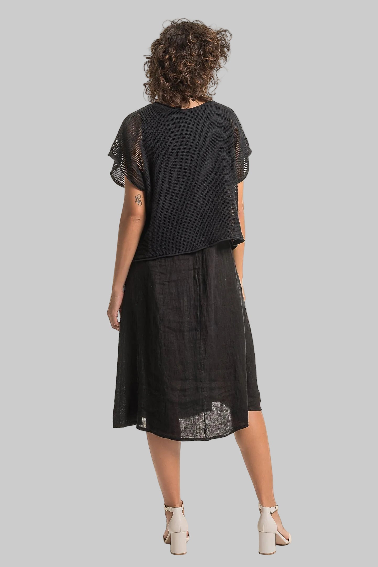French Linen Dress