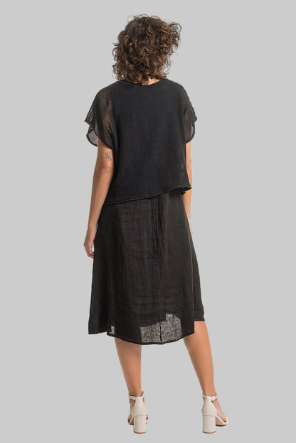 French Linen Dress