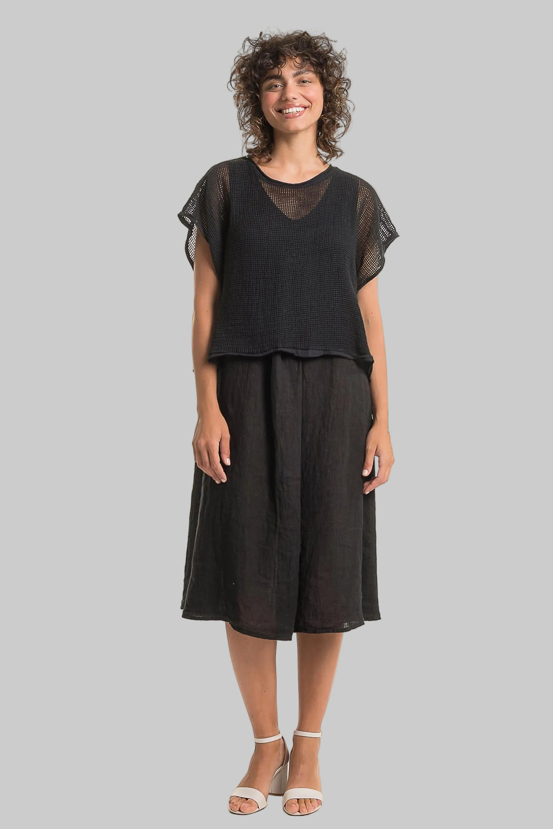 French Linen Dress