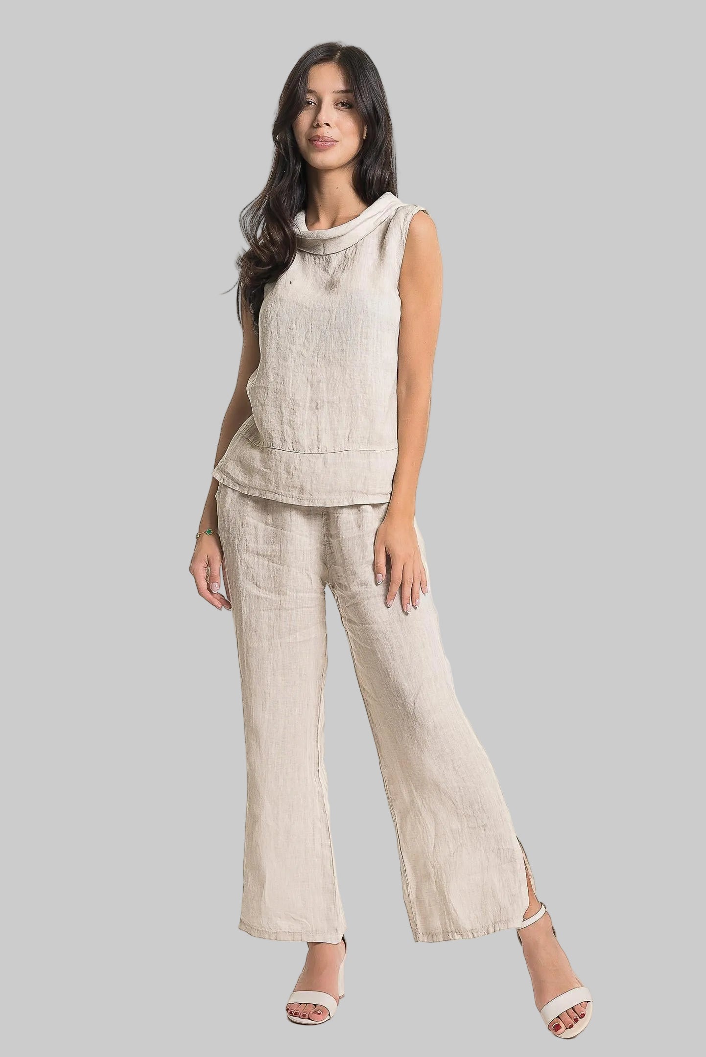 French Linen Top