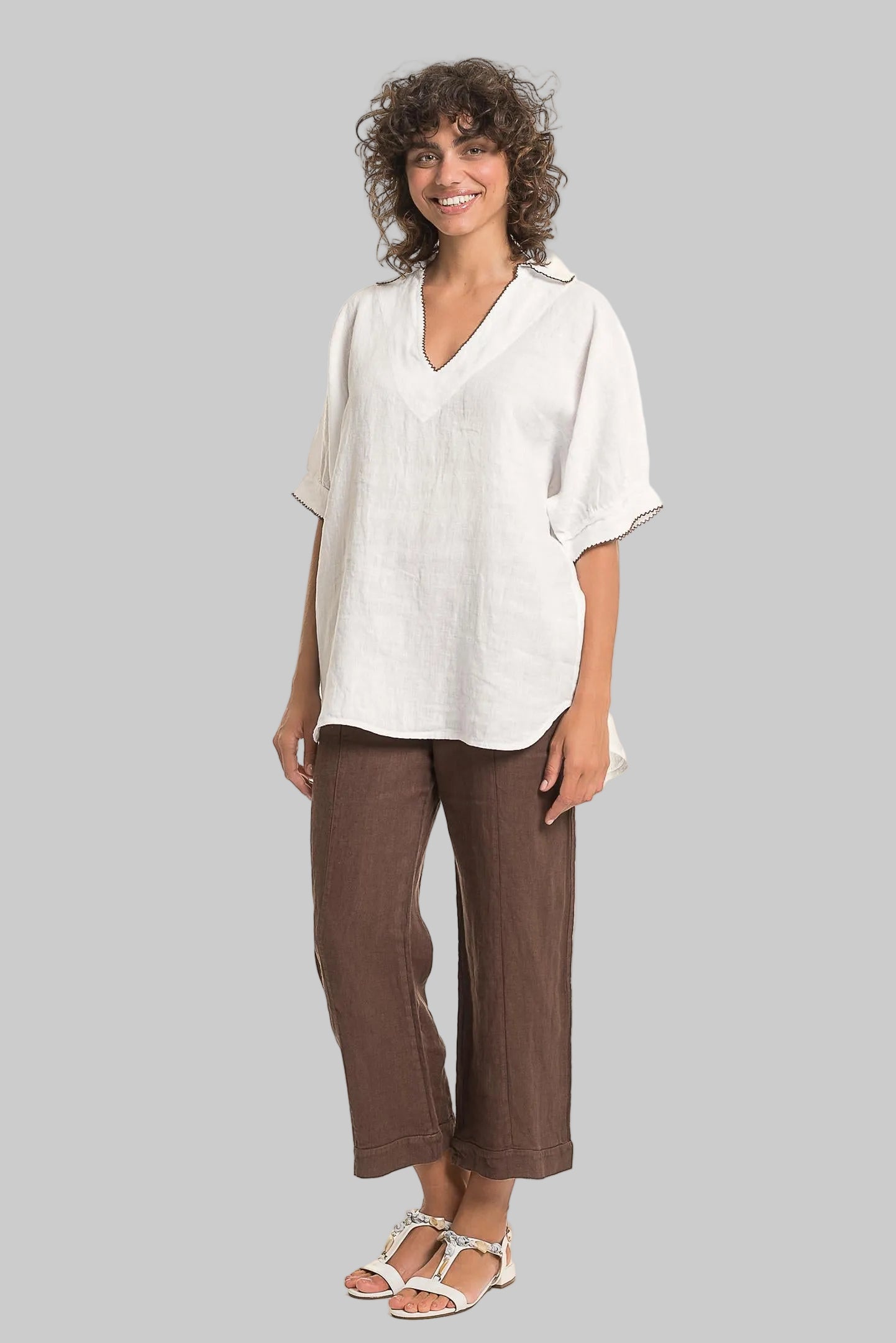 French Linen Tunic