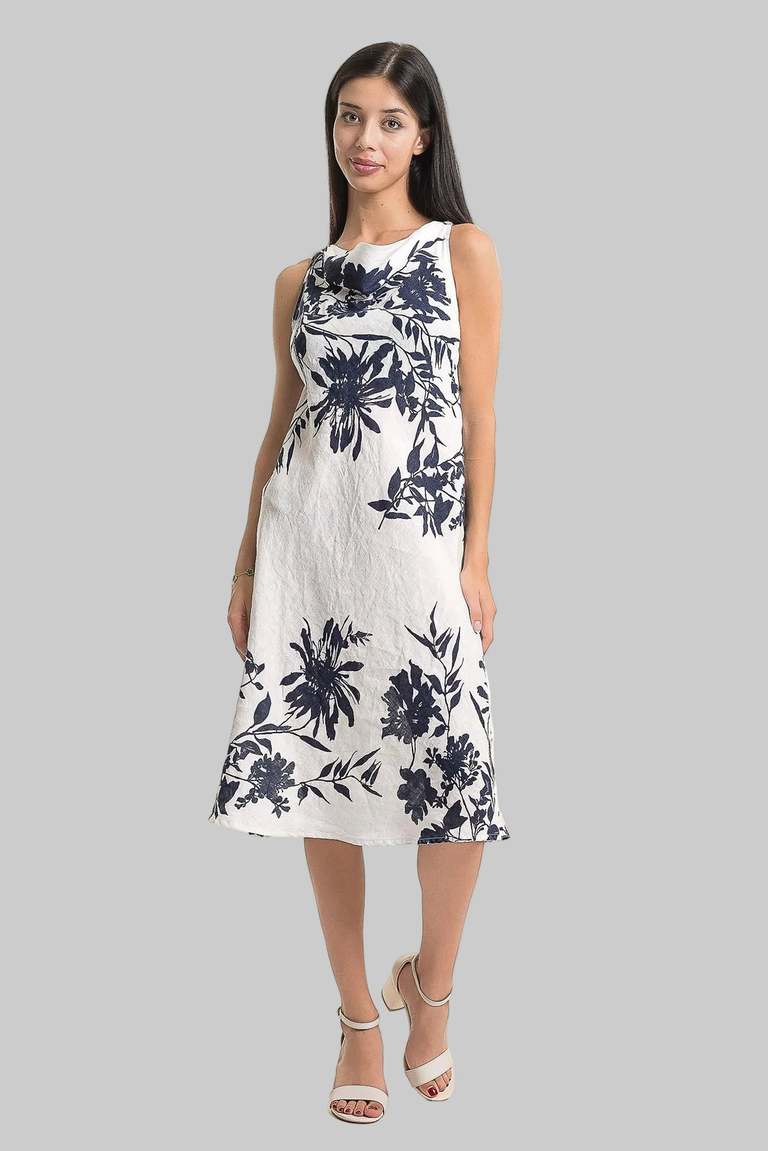 French Linen Dress