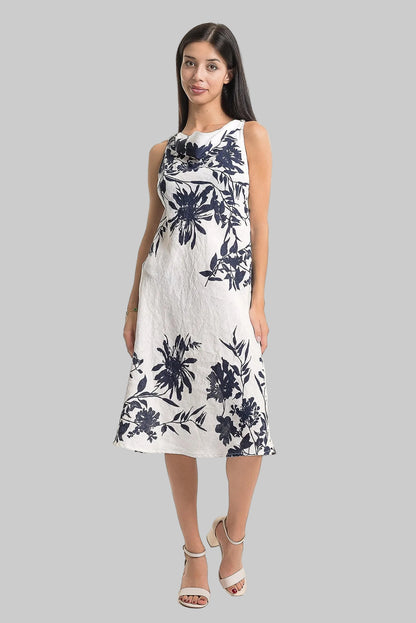 French Linen Dress