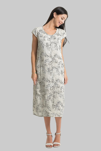 French Linen Dress