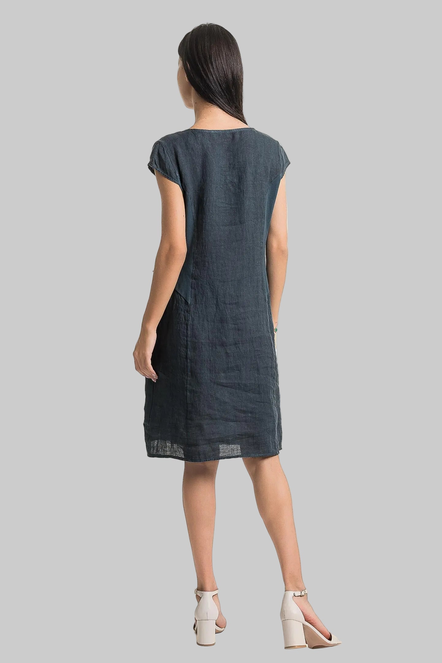 French Linen Dress