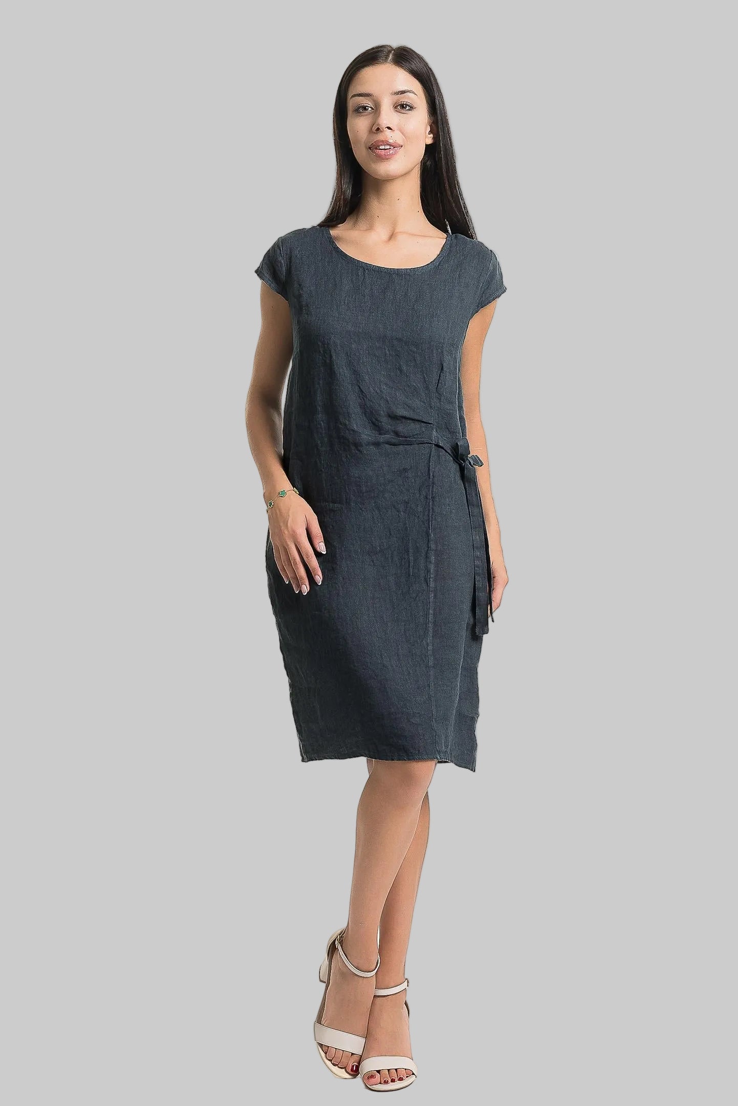 French Linen Dress