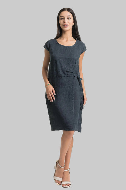 French Linen Dress