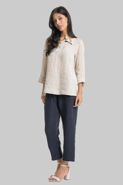 French Linen Blouse