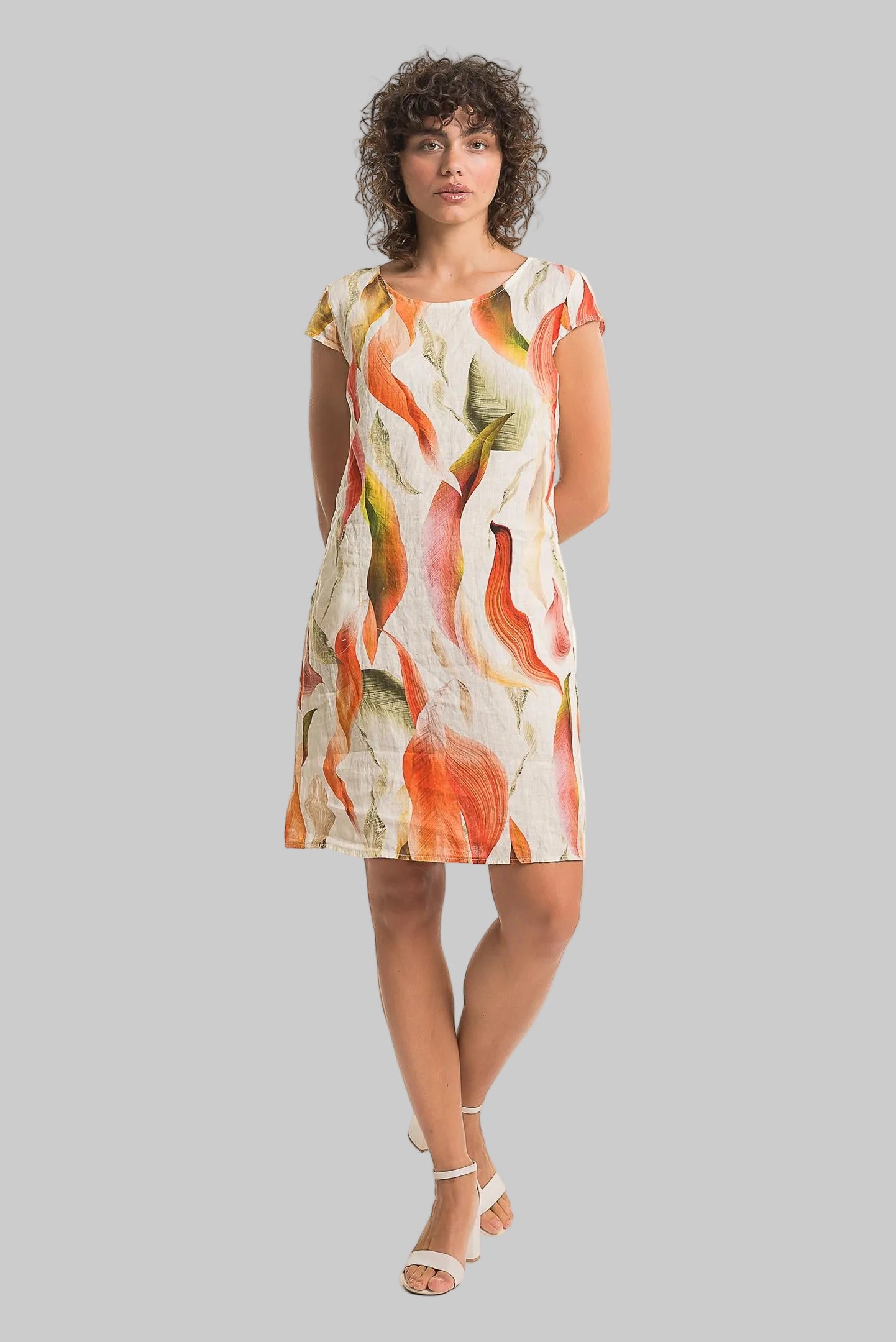French Linen Dress