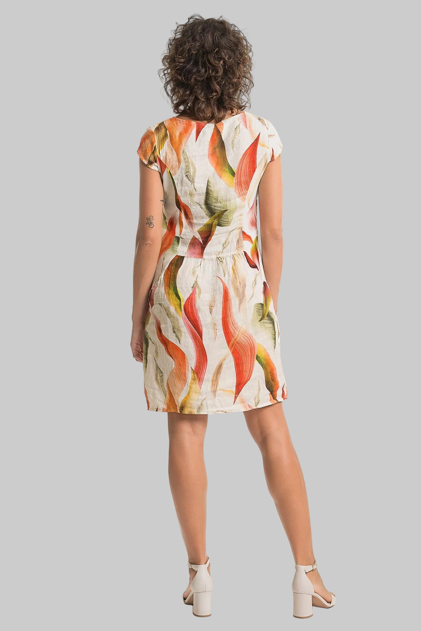French Linen Dress