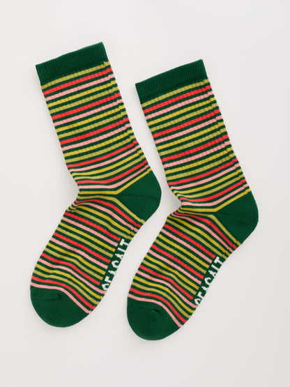 Cushioned Crew Socks with Organic Cotton