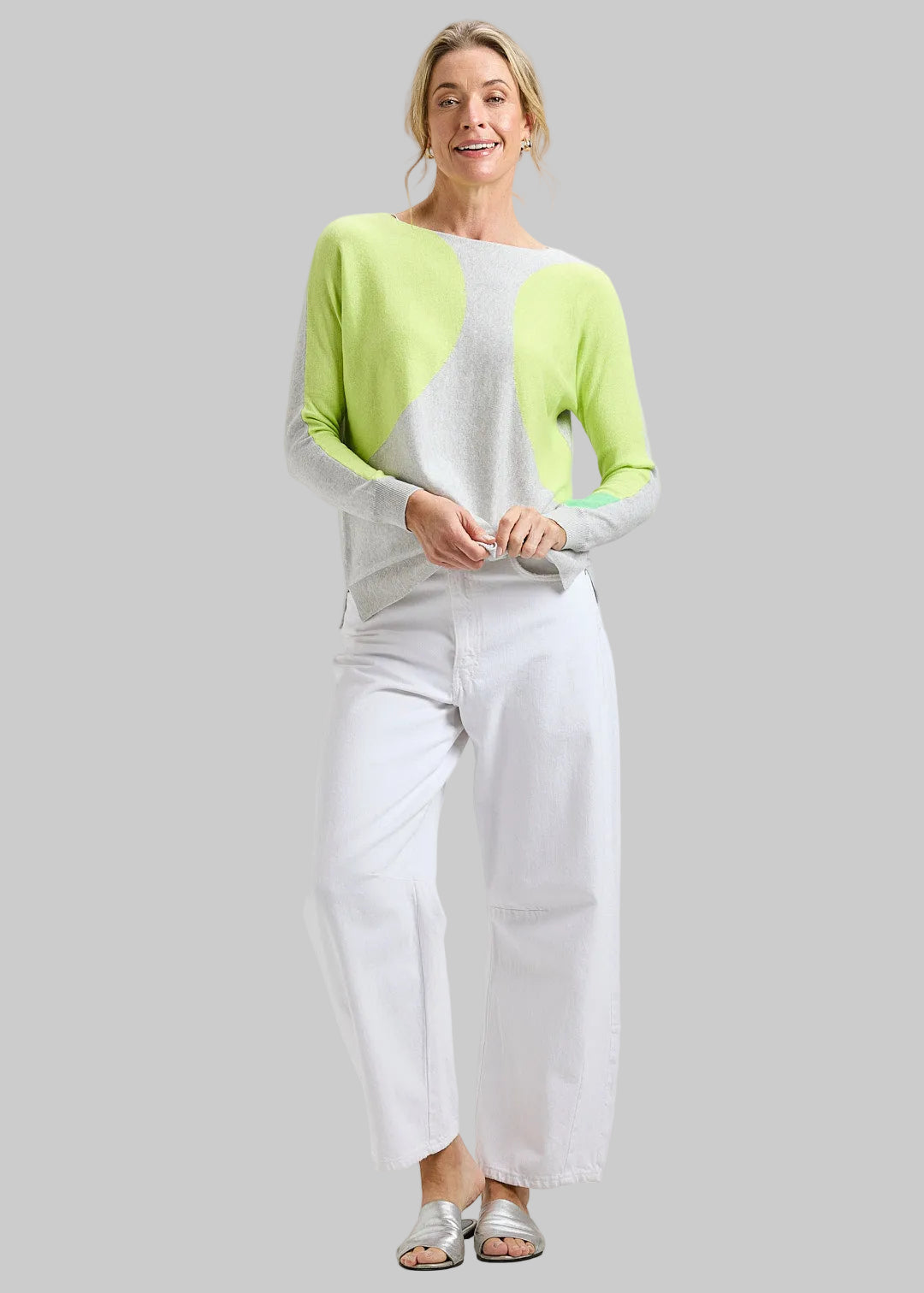 Spot On Boat Neck Sweater