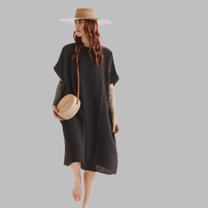 Crinkle Balloon Dress