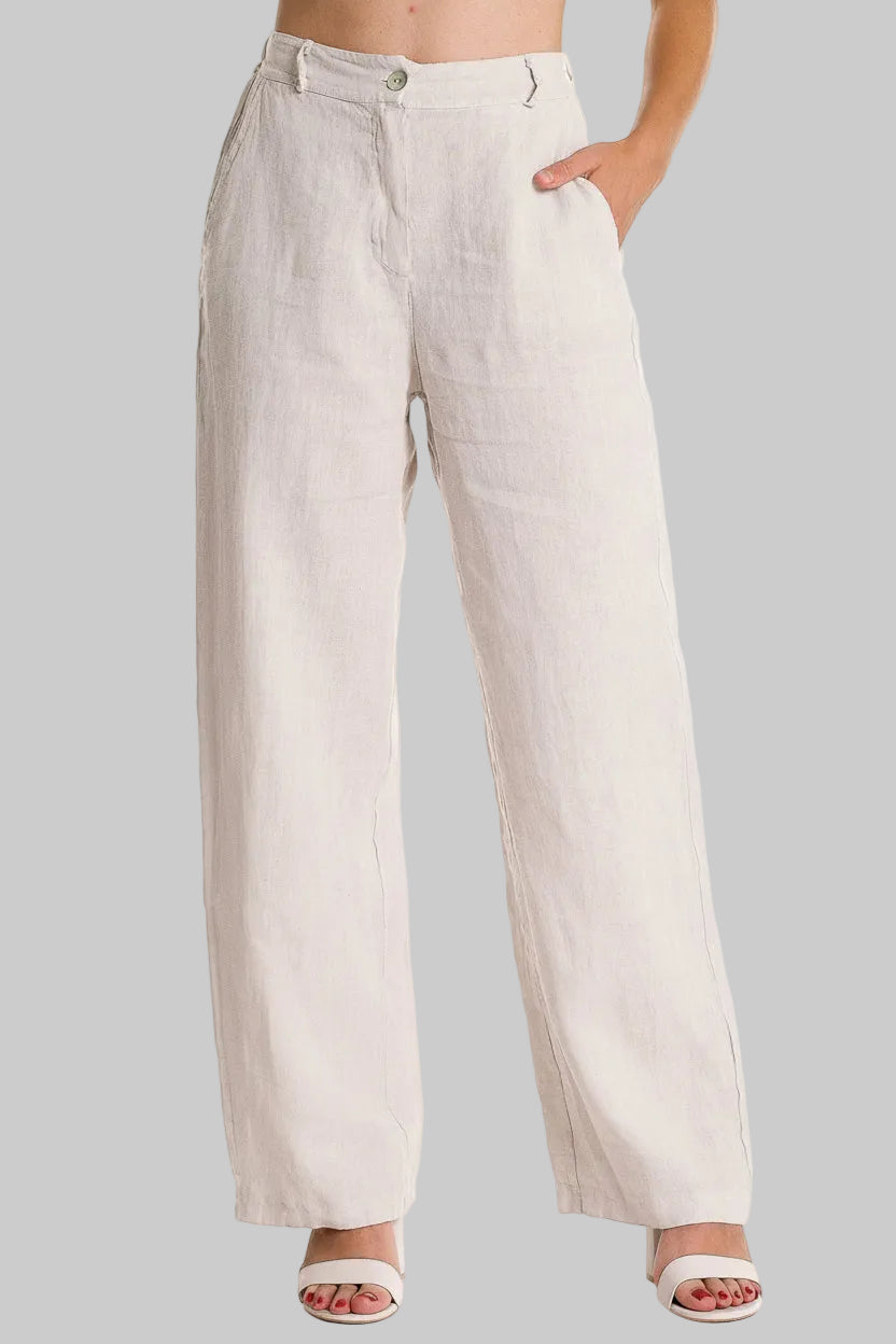 French Linen Pants