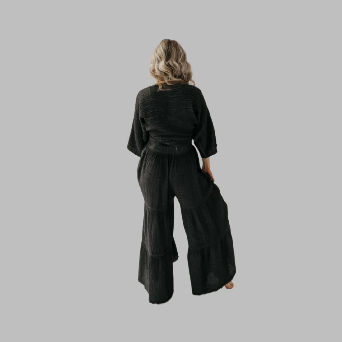 Crinkle Skirt Pant