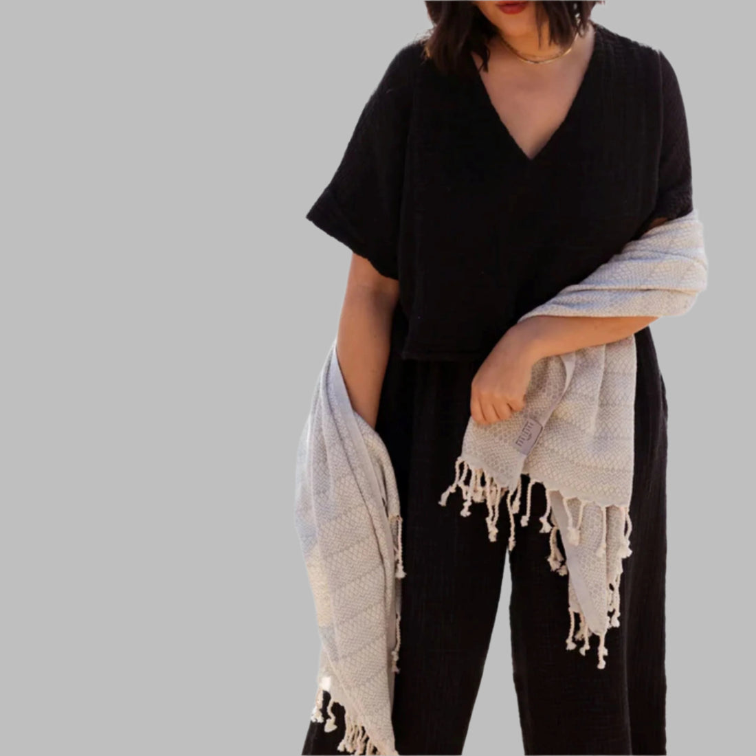 Crinkle Crop Top