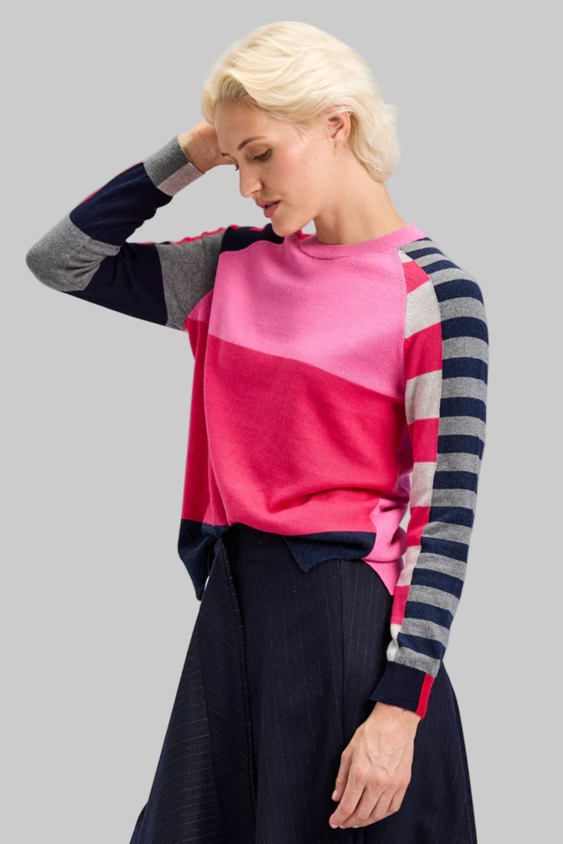 Colour Block Sweater