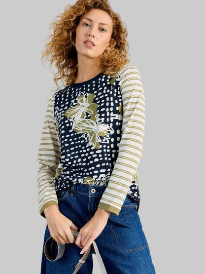 Clara Long Sleeve Tee Crew Neck