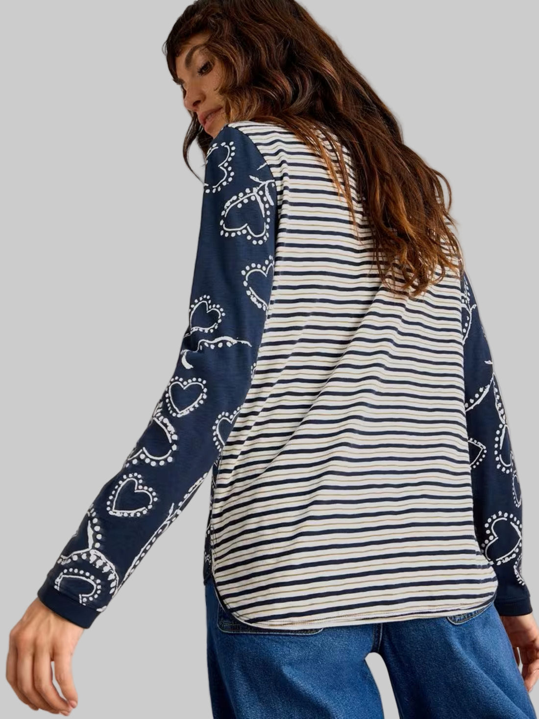 Clara Crew Neck Long Sleeve Tee