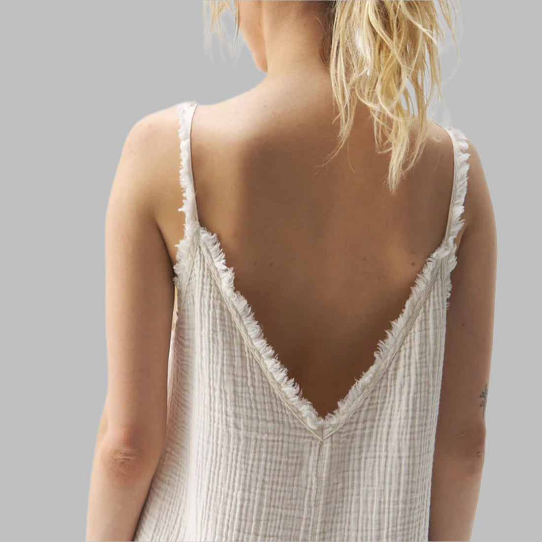 Crinkle Strappy Dress