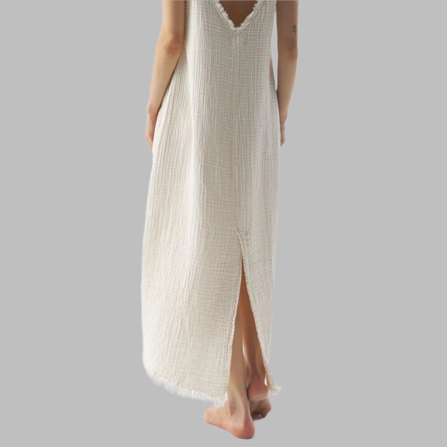 Crinkle Strappy Dress