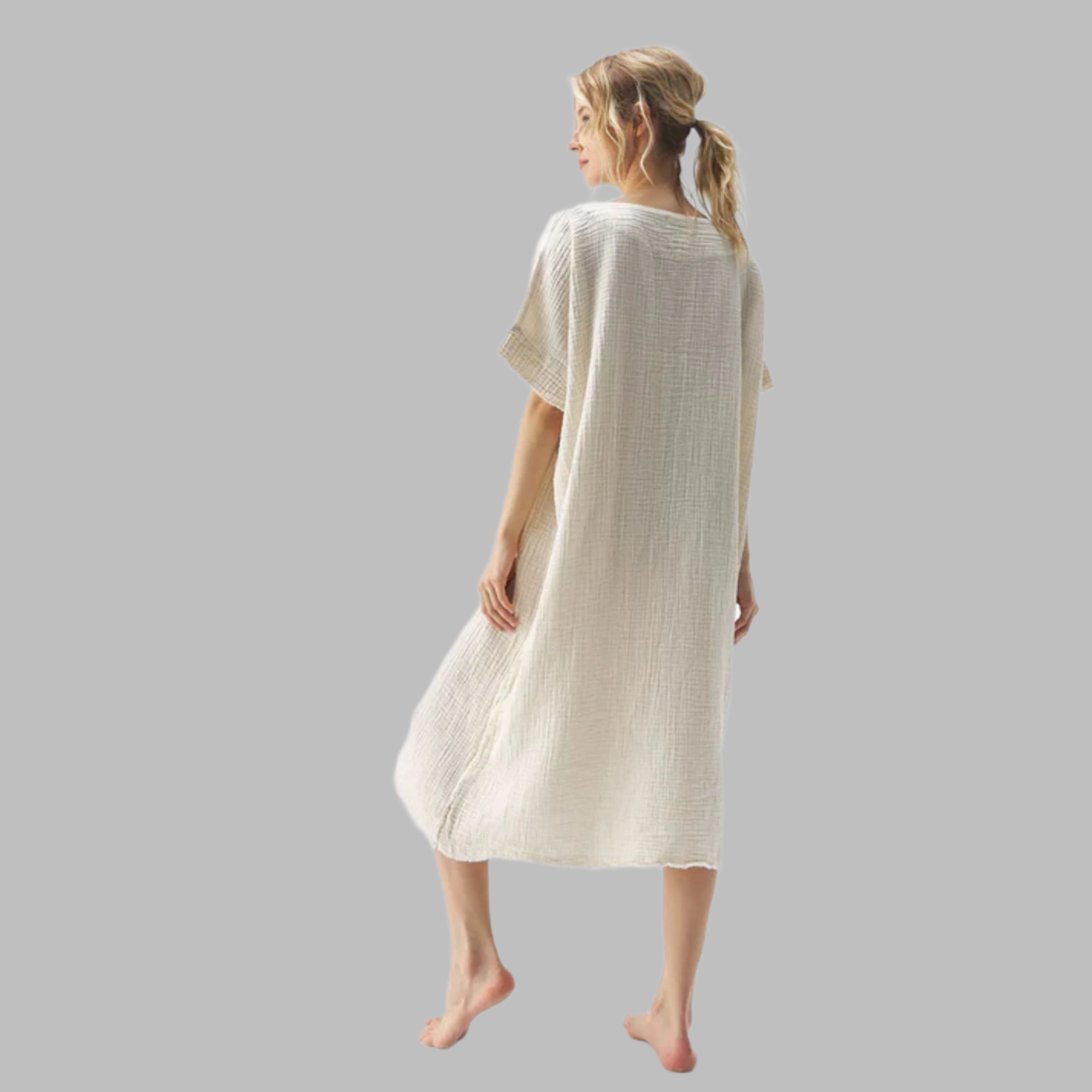 Crinkle Balloon Dress