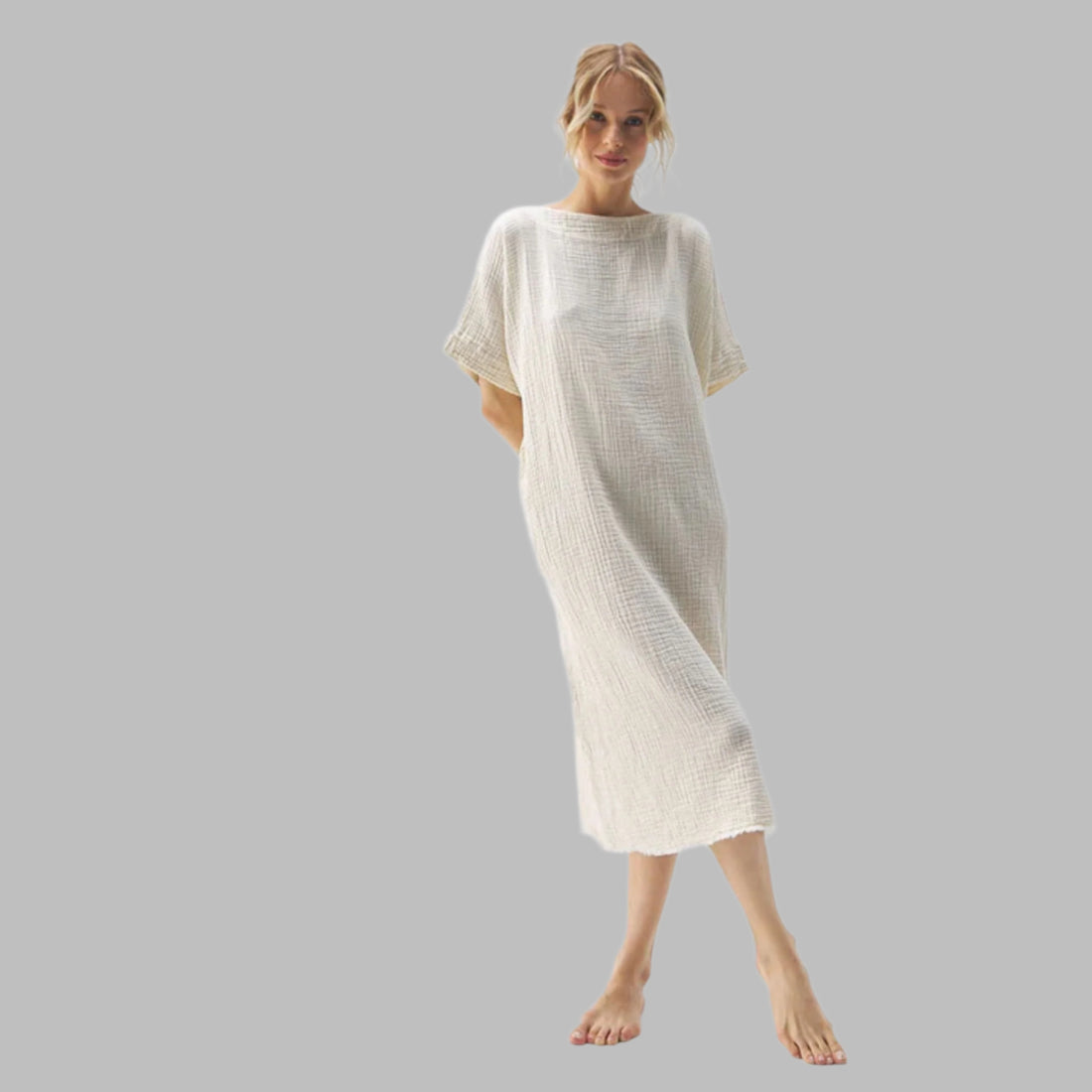 Crinkle Balloon Dress